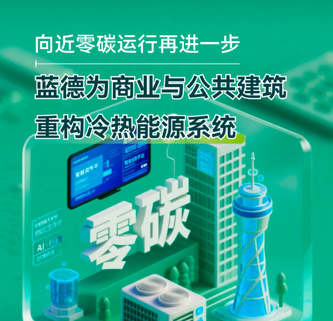 向近零碳运行再进一步&mdash;&mdash;蓝德为商业与公共建筑重构冷热能源系统
